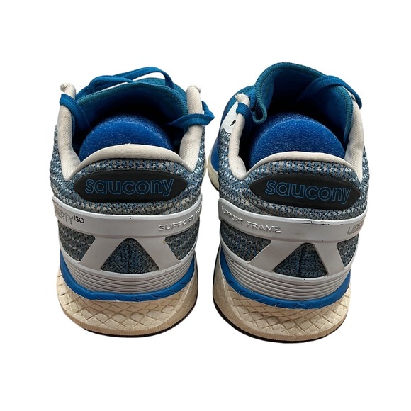 Saucony Liberty ISO Mens Running Shoes Blue Silver S20410-2 Size 10 main image 3